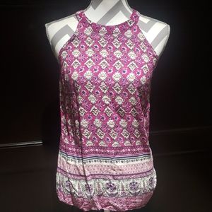 Lucy & Laurel Flowy Tank Top